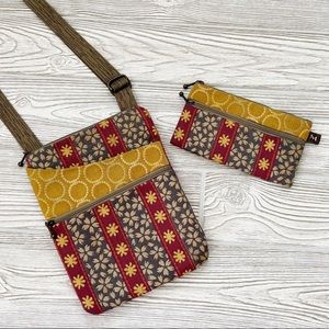 MARUCA Crossbody Handmade Purse Wallet Set